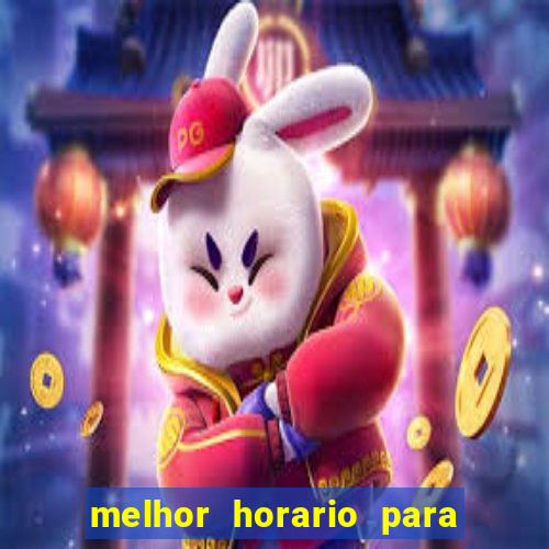 melhor horario para jogar fortune rabbit